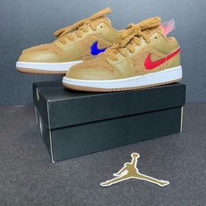 Jordan 1 Low Utility Teddy Bear (GS)